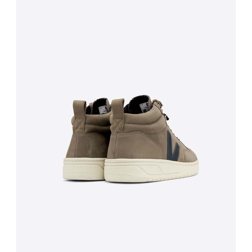 Men's Veja RORAIMA NUBUCK High Tops Taupe | ZA 111YXF